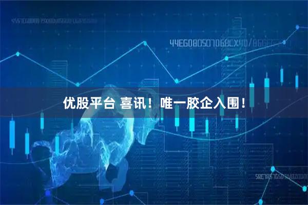 优股平台 喜讯！唯一胶企入围！
