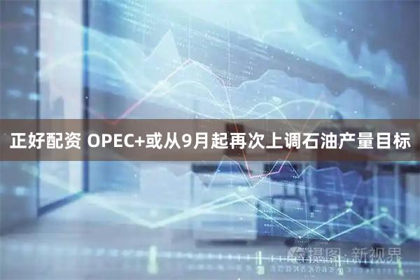正好配资 OPEC+或从9月起再次上调石油产量目标